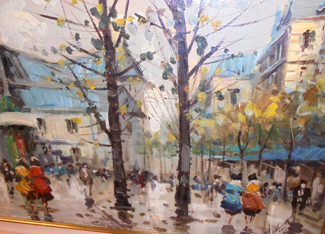 絵画販売・絵画 購入・インテリア・実際に見れる東京駅八重洲北口徒歩5分の画廊トライアンフギャラリー・油絵・イタリア風景・パリ風景・花・新築祝い・リビング・玄関・贈り物・プレゼント