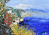 イタリア、ポルトヒーノ、Mara Sanguineti 油彩画 風景画 Amazon.co.jp: イタリア絵画 油絵 マルコ 作 「階段とアーチ