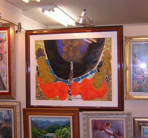 臼井幸彦、油彩画「デボラ」、FSM 臼井幸彦、油彩画「デボラ」、FSM