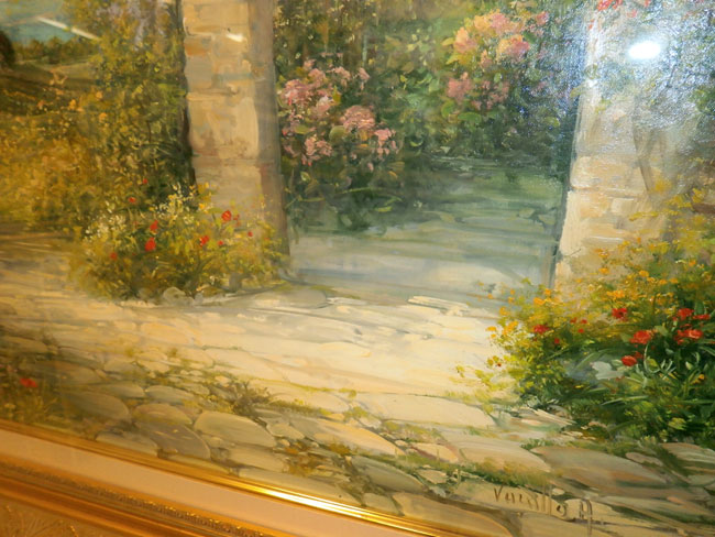バラーロ（イタリア）トスカーナ・油絵・風景・絵画油絵販売